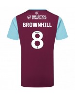 Burnley Josh Brownhill #8 Hjemmedrakt 2024-25 Korte ermer